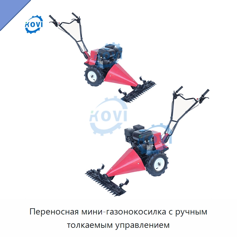 Переносная мини-газонокосилка с ручным толкаемым управлением — Специальные сельскохозяйственные машины