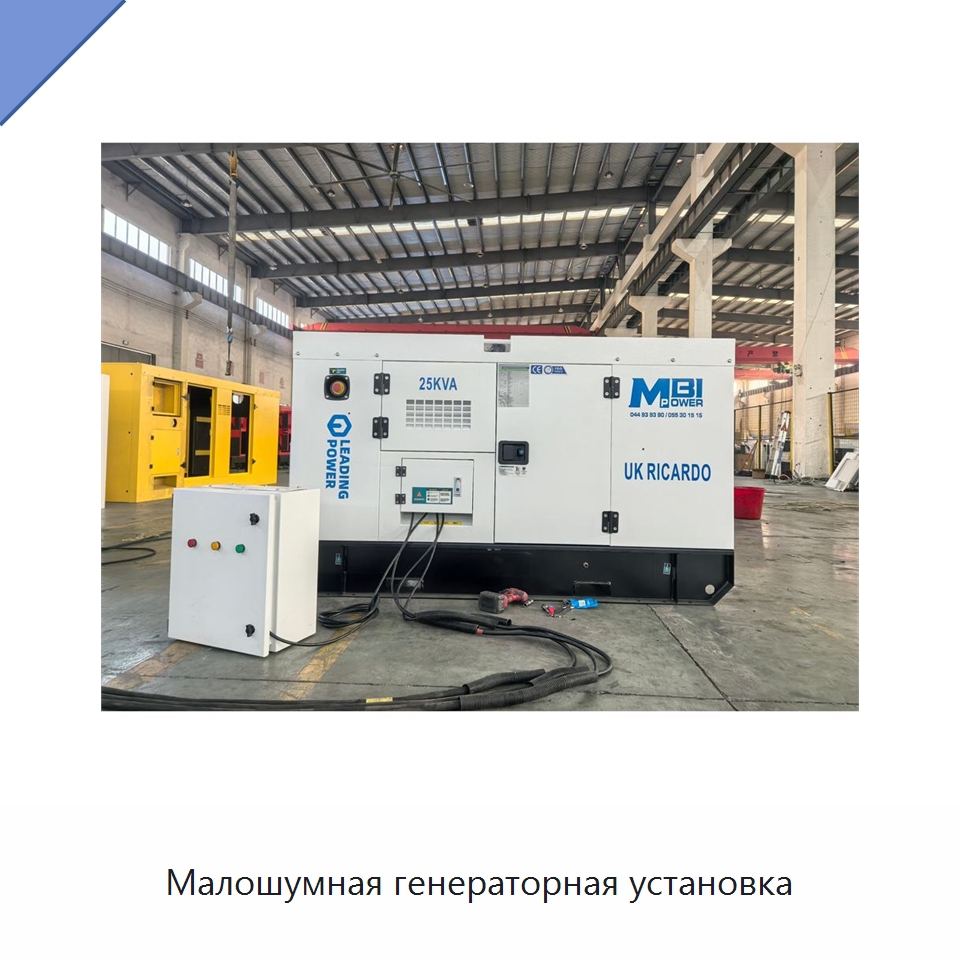 Малошумная генераторная установка — Дизельные генераторы