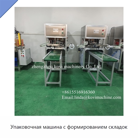 Упаковочная машина с формированием складок