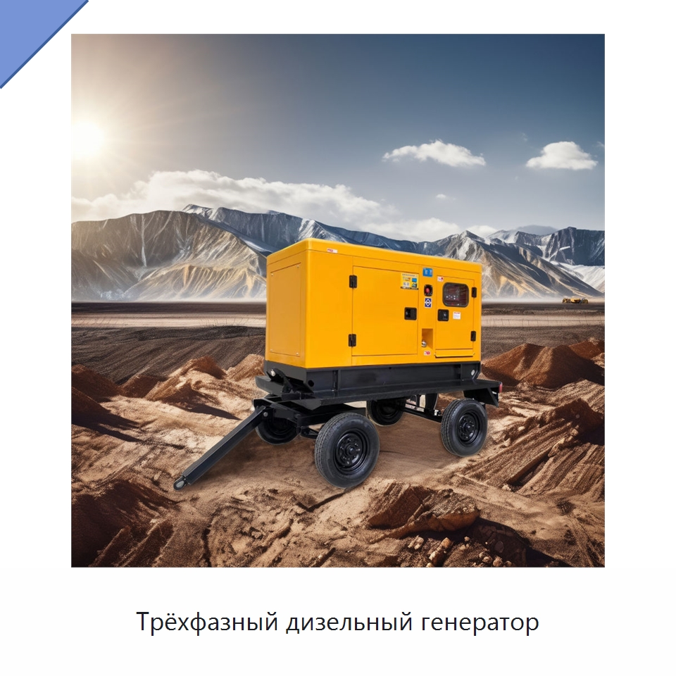 Трёхфазный дизельный генератор — Дизельные генераторы