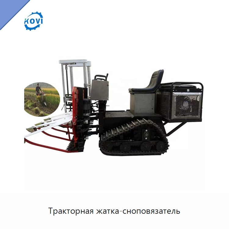 Тракторная жатка-сноповязатель — Комбайны