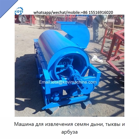 Машина для извлечения семян дыни, тыквы и арбуза