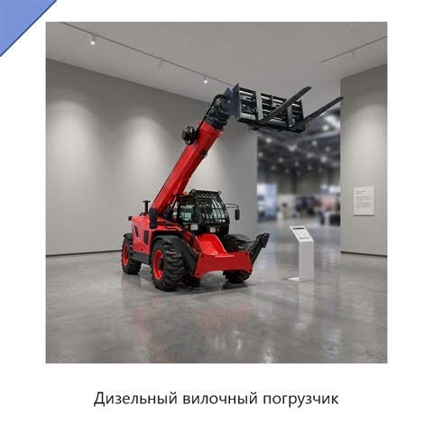 Дизельный вилочный погрузчик