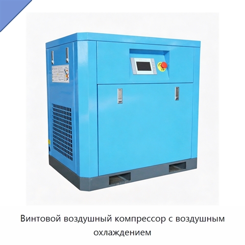 Винтовой воздушный компрессор с воздушным охлаждением