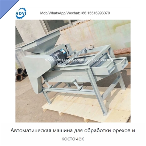 Автоматическая машина для обработки орехов и косточек