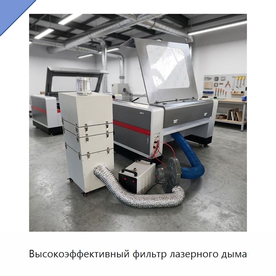 Высокоэффективный фильтр лазерного дыма — Комплектующие для лазерного оборудования