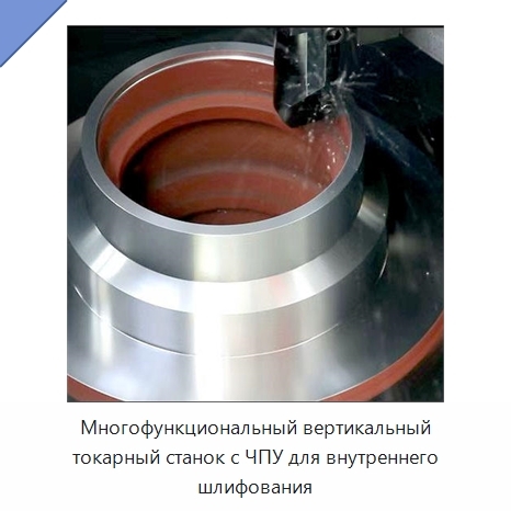 Многофункциональный вертикальный токарный станок с ЧПУ для внутреннего шлифования