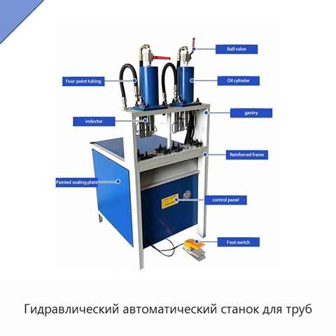 Гидравлический автоматический станок для труб