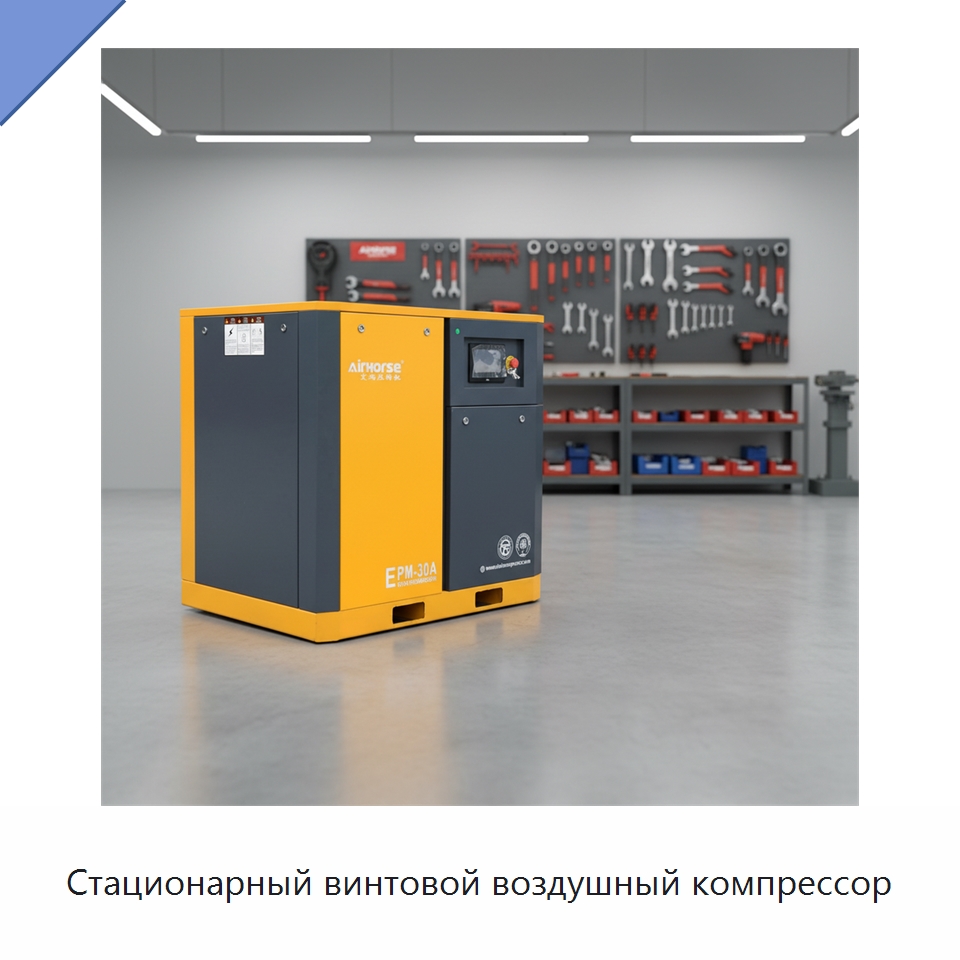 Стационарный винтовой воздушный компрессор — Промышленные компрессоры