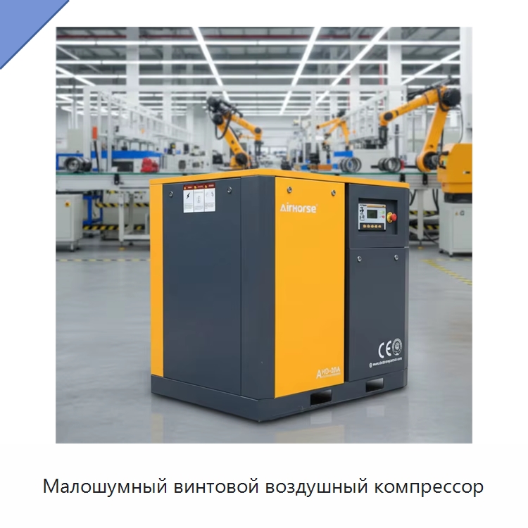 Малошумный винтовой воздушный компрессор — Промышленные компрессоры