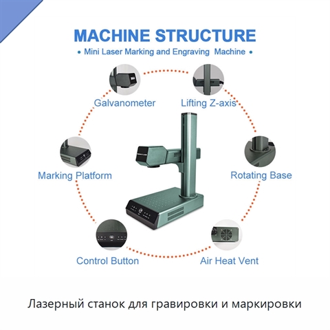 Лазерный станок для гравировки и маркировки