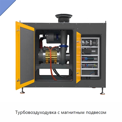 Турбовоздуходувка с магнитным подвесом