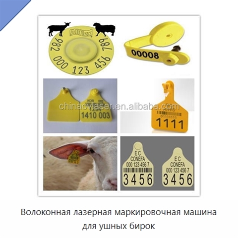Волоконная лазерная маркировочная машина для ушных бирок