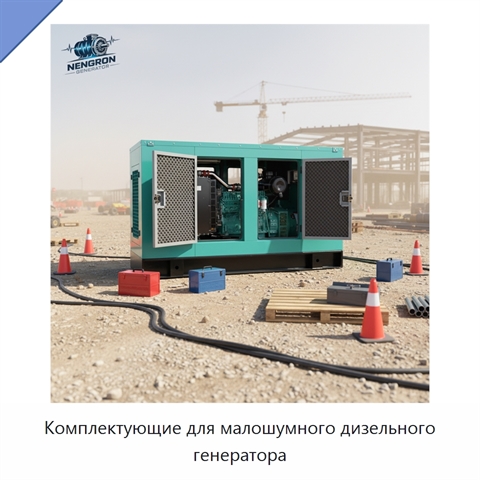 Комплектующие для малошумного дизельного генератора