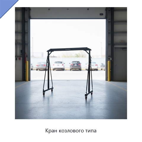 Кран козлового типа