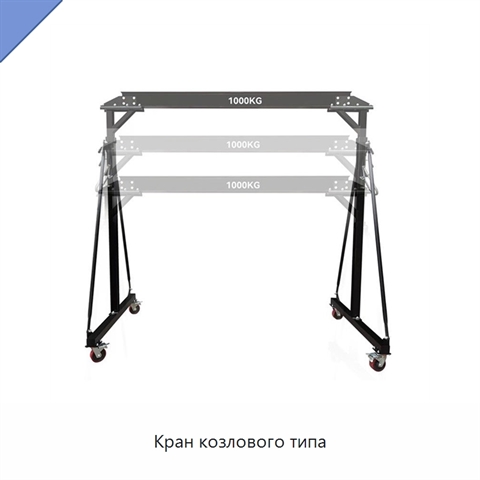 Кран козлового типа