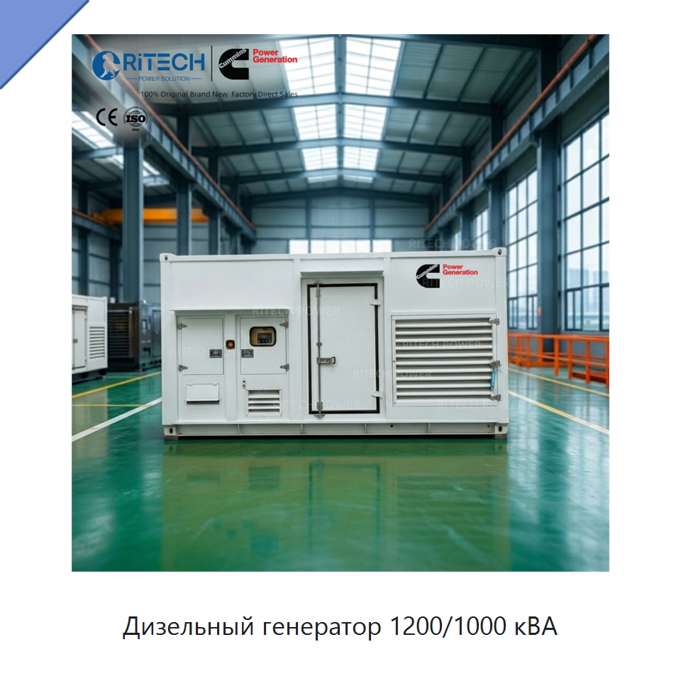 Дизельный генератор 1200/1000 кВА — Дизельные генераторы