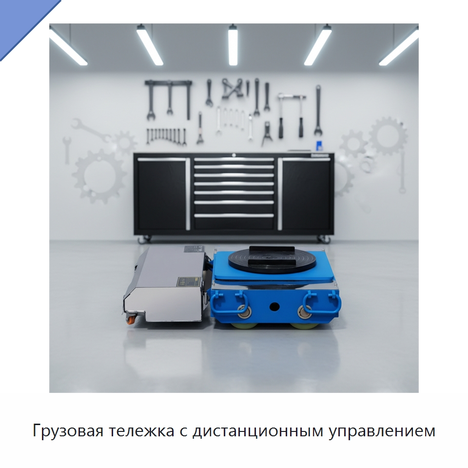 Грузовая тележка с дистанционным управлением — Специальное подъемно-транспортное оборудование
