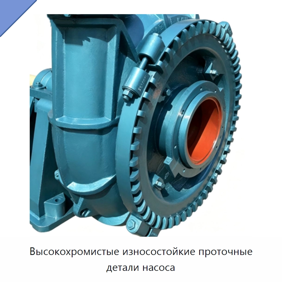Высокохромистые износостойкие проточные детали насоса — Насосы