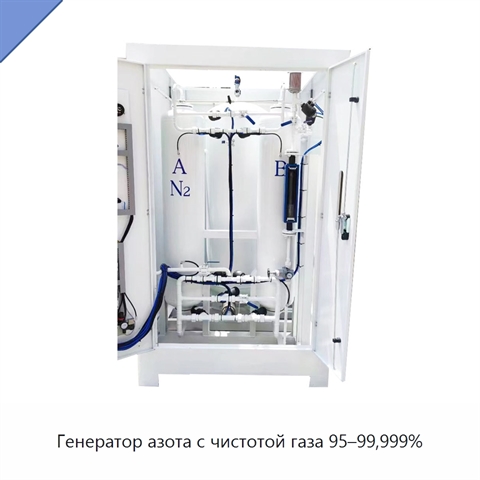 Генератор азота с чистотой газа 95–99,999%