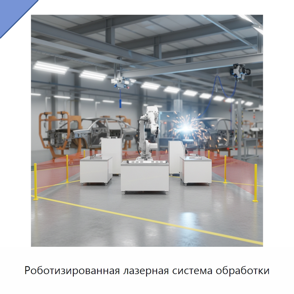 Роботизированная лазерная система обработки — Установки лазерной сварки