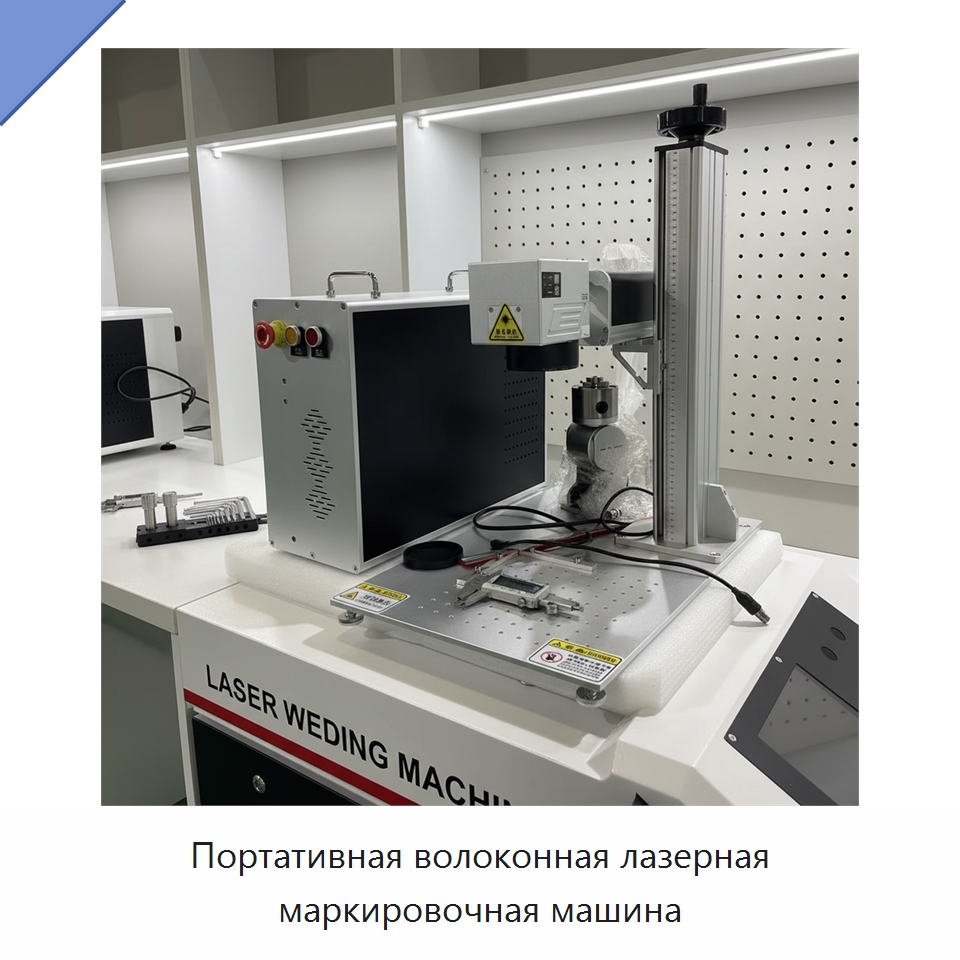 Портативная волоконная лазерная маркировочная машина — Лазерные маркировочные станки