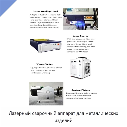 Лазерный сварочный аппарат для металлических изделий
