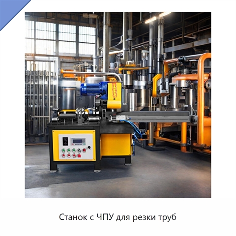 Станок с ЧПУ для резки труб