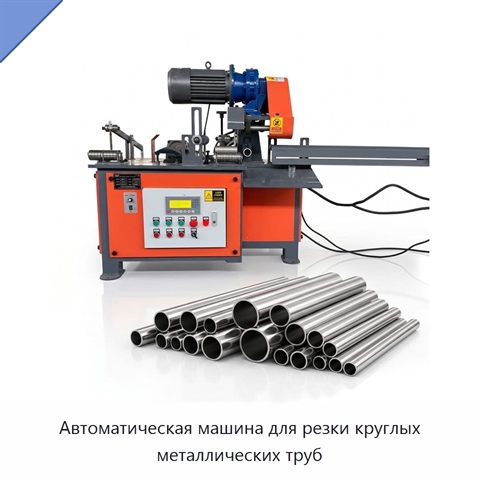 Автоматическая машина для резки круглых металлических труб