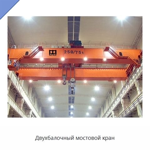 Двухбалочный мостовой кран
