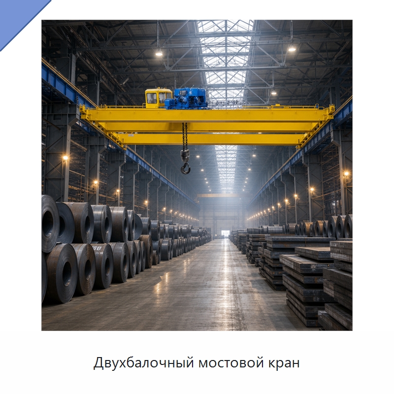 Двухбалочный мостовой кран — Краны