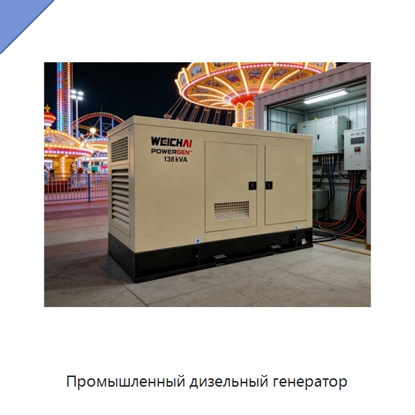 Промышленный дизельный генератор — Дизельные генераторы