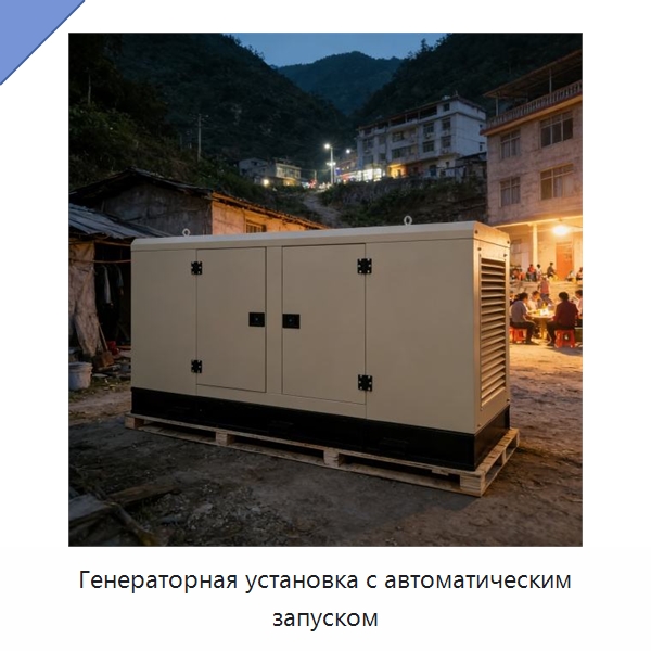 Генераторная установка с автоматическим запуском — Дизельные генераторы