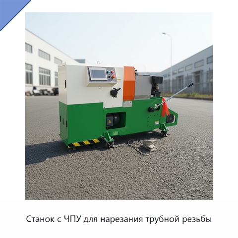 Станок с ЧПУ для нарезания трубной резьбы