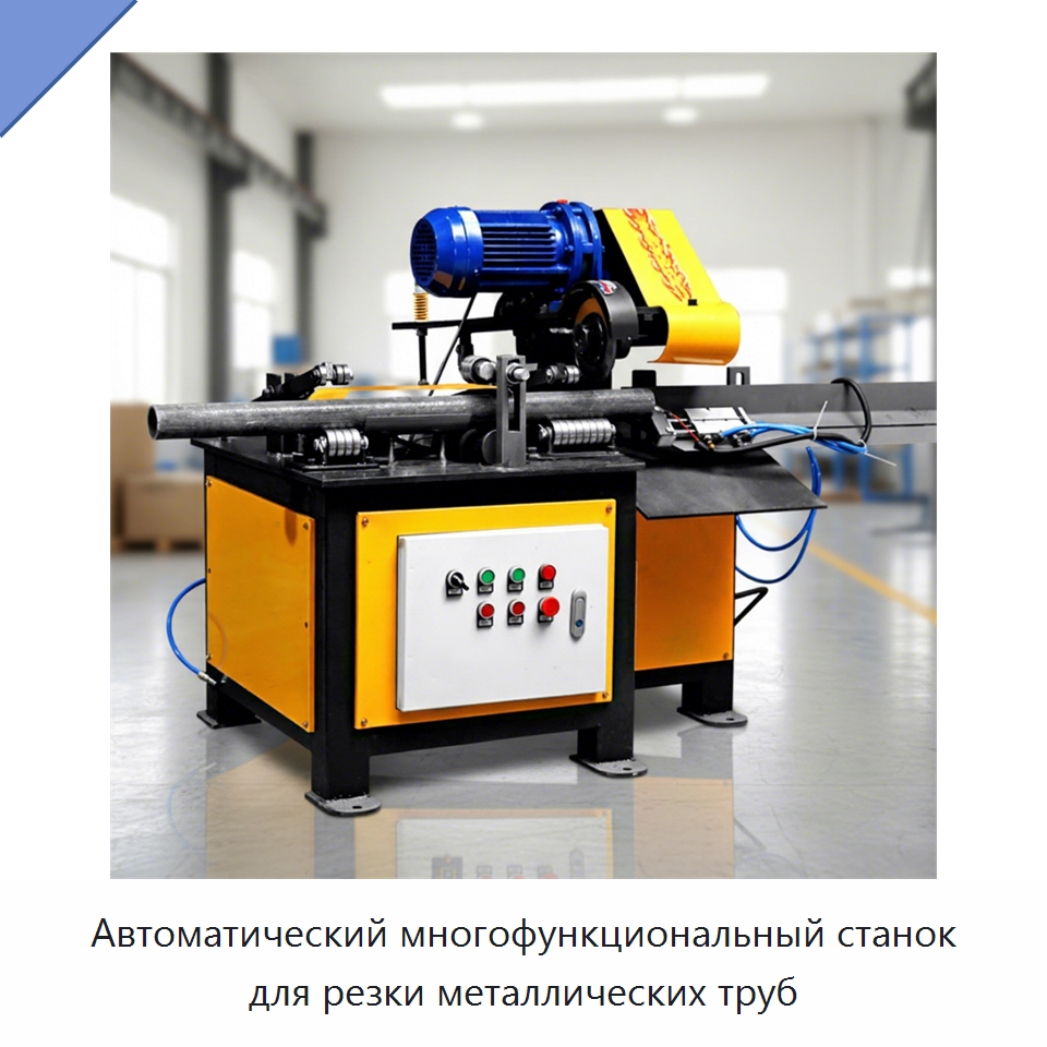 Автоматический многофункциональный станок для резки металлических труб — Станки для обработки труб