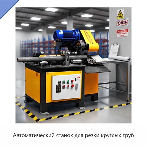 Автоматический станок для резки круглых труб