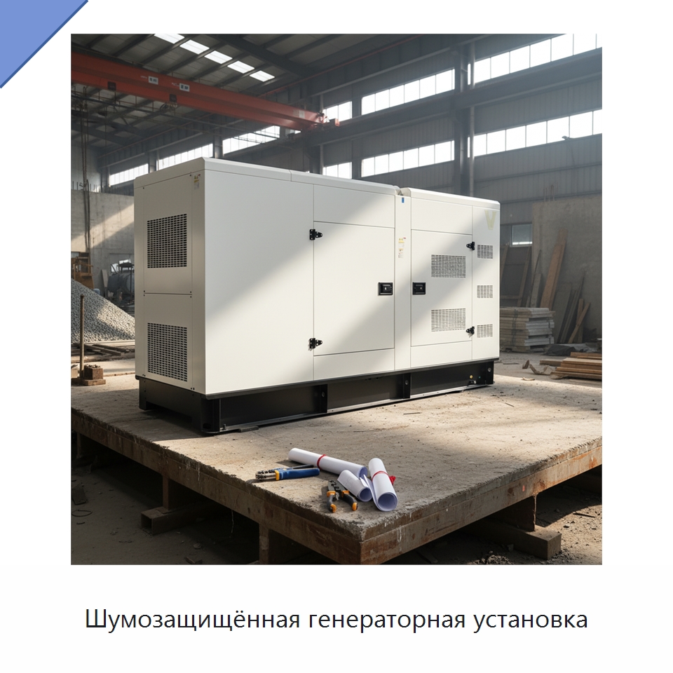 Шумозащищённая генераторная установка — Дизельные генераторы