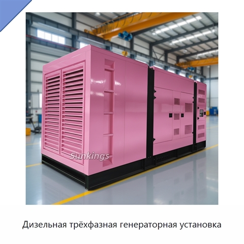 Дизельная трёхфазная генераторная установка