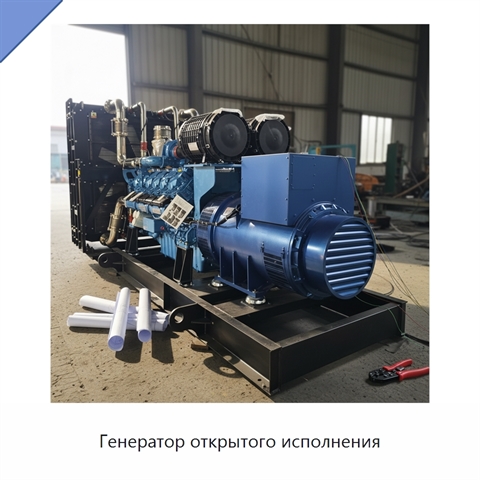 Генератор открытого исполнения