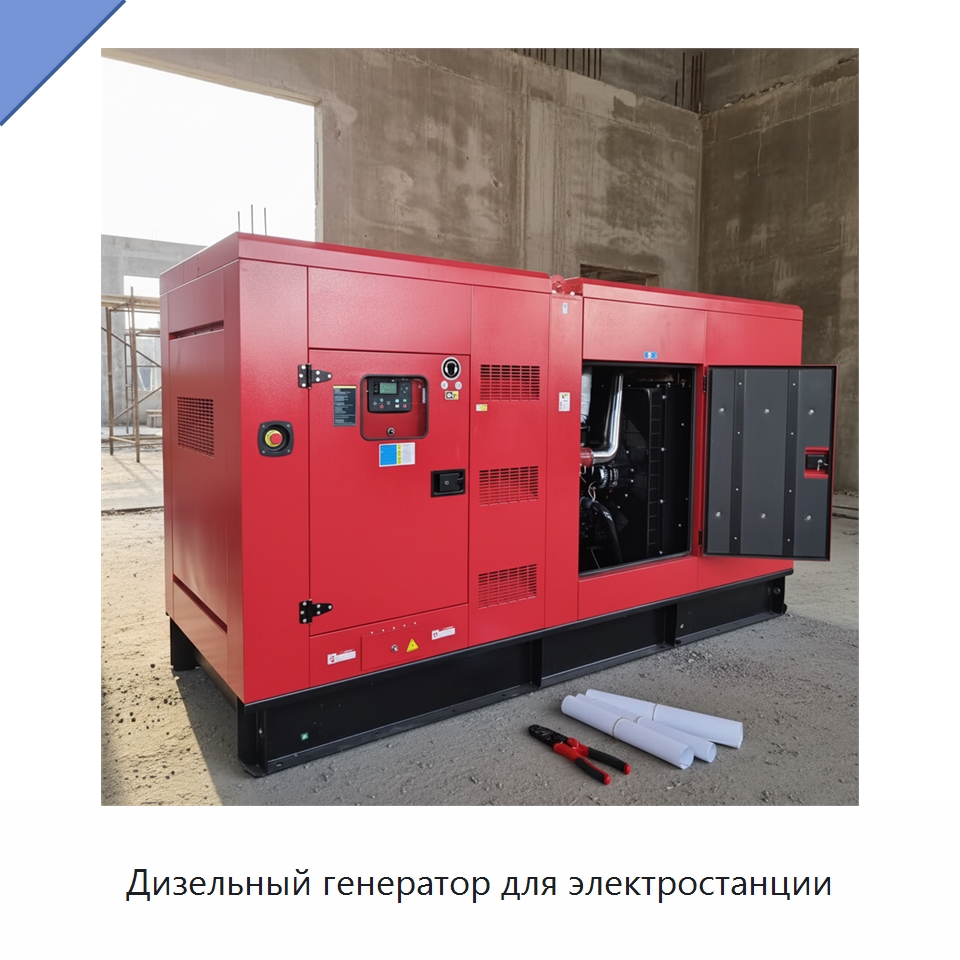 Дизельный генератор для электростанции — Дизельные генераторы