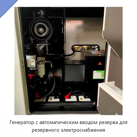 Генератор с автоматическим вводом резерва для резервного электроснабжения
