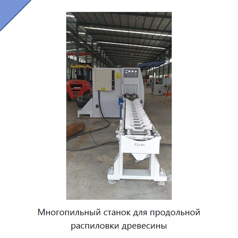 Многопильный станок для продольной распиловки древесины