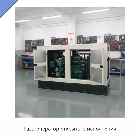 Газогенератор открытого исполнения
