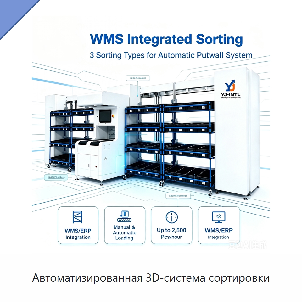 Автоматизированная 3D-система сортировки — Сортировочный конвейер