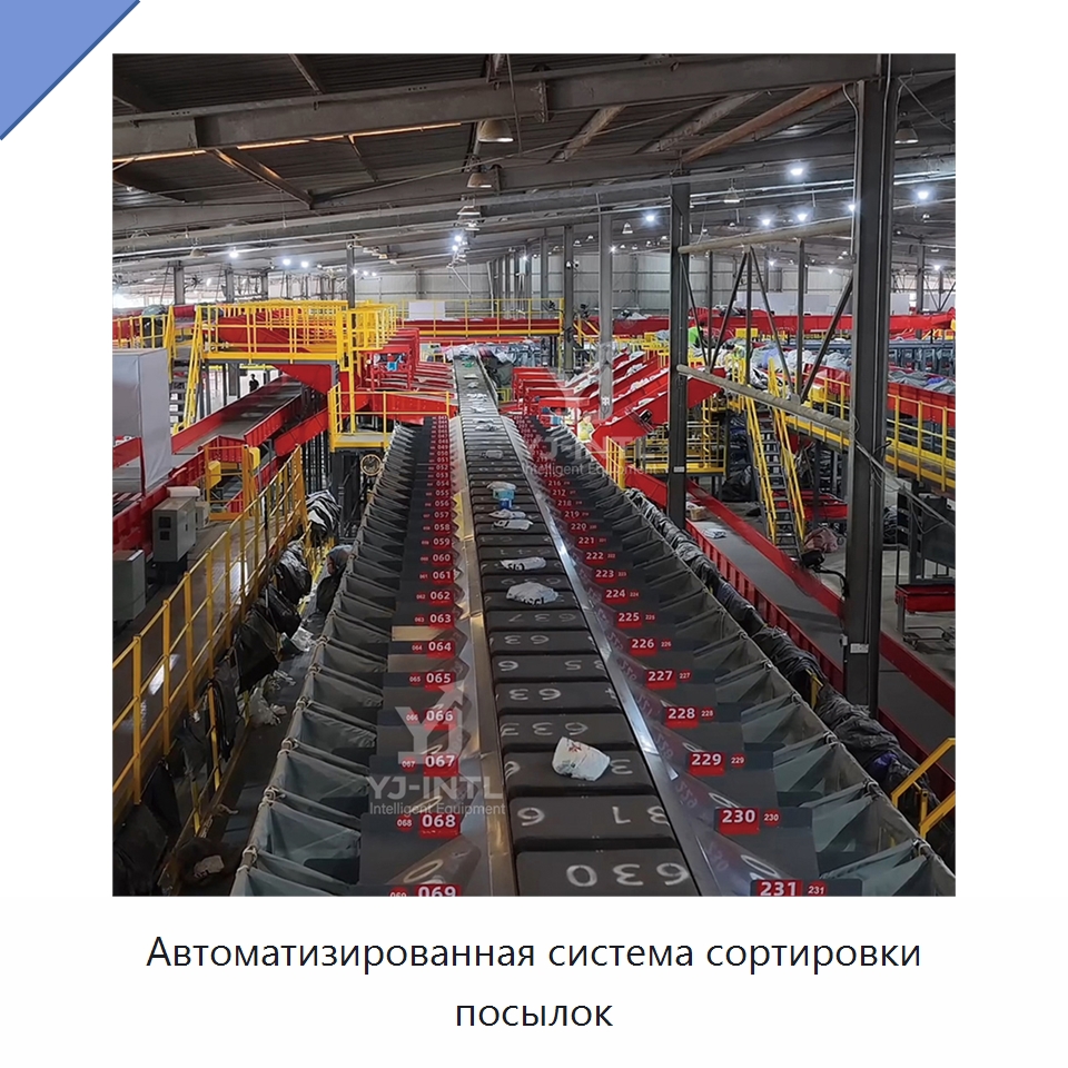 Автоматизированная система сортировки посылок — Сортировочный конвейер