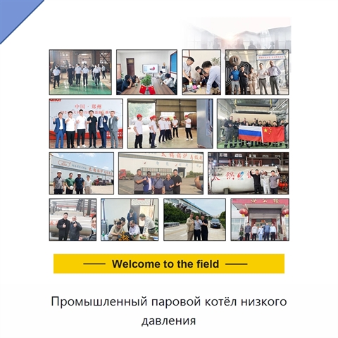 Промышленный паровой котёл низкого давления