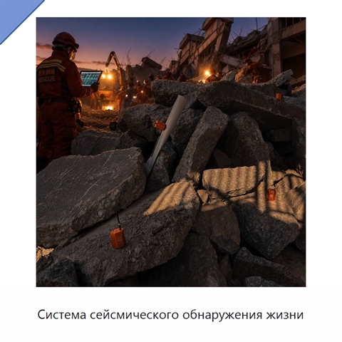 Система сейсмического обнаружения жизни