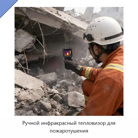 Ручной инфракрасный тепловизор для пожаротушения