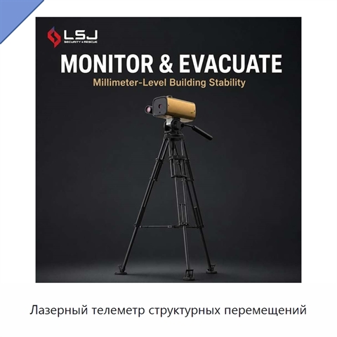 Лазерный телеметр структурных перемещений