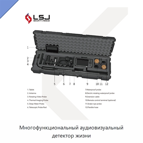Многофункциональный аудиовизуальный детектор жизни